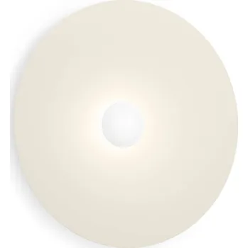 Lampička Wever & Ducré Lighting WEVER & DUCRÉ LED nástěnné světlo Clea 3.0 béžové Ø 70 cm 2700 K béžová 1 x 10,1 W LED - Doprava zdarma