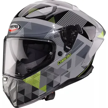 Helma na motorku Helma na moto Caberg Drift Evo II Prism grey/black/yellow fluo - L / šedá