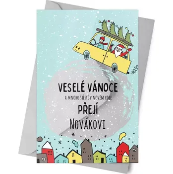 Fotokniha Plexisklo 10 x 15 cm Domečky