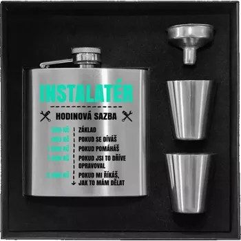 Placatka Placatka v krabičce Hodinová sazba - instalatér