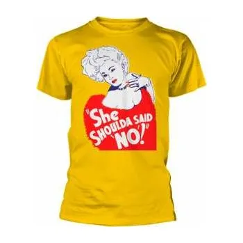 Pánská móda Merch She Shoulda Said No!: Tričko She Shoulda Said No! XXL 2020