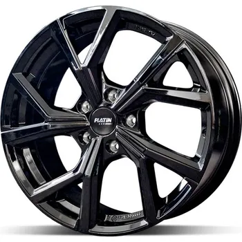 Disk alu-kola PLATIN P115 FullBlack 6x16, 5x100 ET45, černý lesklý