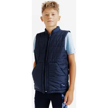 Jezdecké oblečení FOUGANZA Dětská jezdecká vesta Magic 14 LET MODRÁ