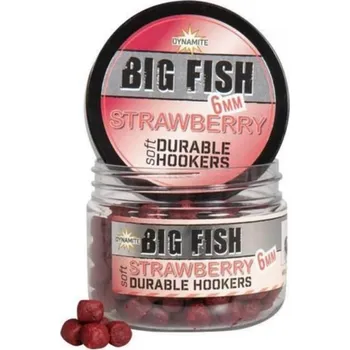 Nástraha Dynamite Baits Durable Hookers Soft Strawberry 42 g 6 mm