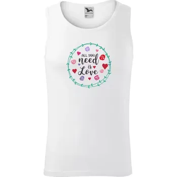 Pánské tílko Pánské tílko All you need is love
