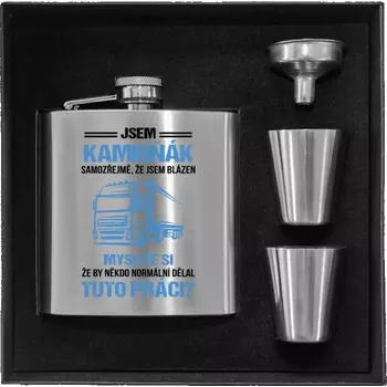 Placatka Placatka v krabičce Samozřejmě, že jsem blázen - kamioňák