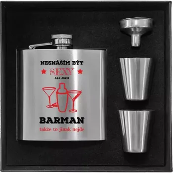 Placatka Placatka v krabičce Nesnáším být sexy, ale jsem barman