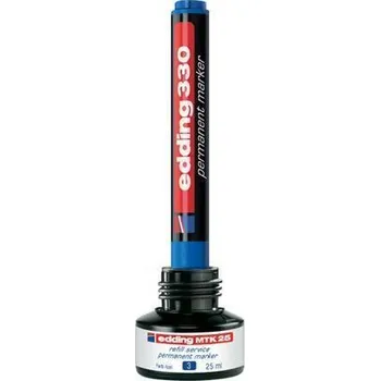 Permanentní popisovač ED 330, zelená, 1-5mm, klínový hrot, EDDING