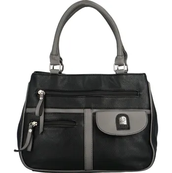 Kabelka Moderní kabelka do ruky Tarantina, černo-šedá