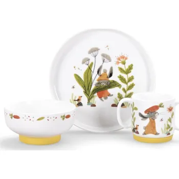 dětská jídelní sada Jídelní sada Zajíček