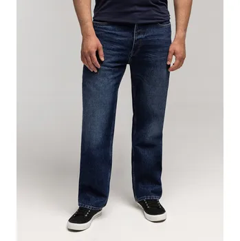 Lee Cooper JEANS M AXEL 3080 DARK USED pánské džíny rovného střihu, velikost 32/32