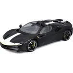 Bburago - SIGNATURE SERIES, Ferrari SF90 Spider Assetto Fiorano, černá, 1:18