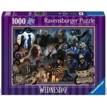 Puzzle Temná Wednesday 1000 dílků