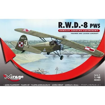 Plastikový model Mirage Hobby 485002 RWD-8 PWS Model 1:48