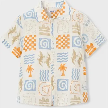 Chlapecké tričko Dětské polo tričko Mayoral 3115.5D.Mini.PPY2 béžová 01X, vel. 104