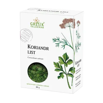 Koření Valdemar Grešík Koriandr list 20 g