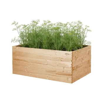 Modřínový vyvýšený záhon 140 x 80 x 60 cm