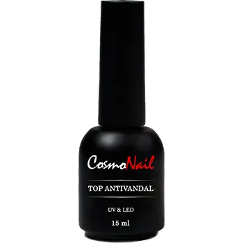 Lak na nehty COSMONAIL Top No Wipe Antivandal, 15 ml