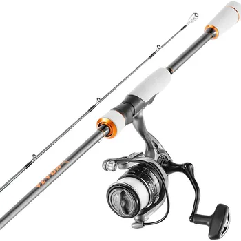 Rybářský prut Vevor Prut s navijákem 2.13m (2-dílný) im7 karbon, 7+1 ložisek, eva