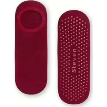 Pánské oblečení Dámské froté ponožky s ABS 132 kaštanové 35-37