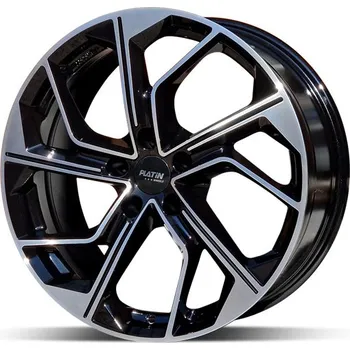Disk alu-kola PLATIN P116 Black 8x18, 5x112 ET45, černý leštěný