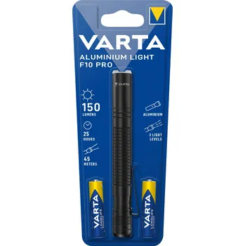 Svítilna Svítilna VARTA Aluminium Light F10 Pro vč.2R3 16606