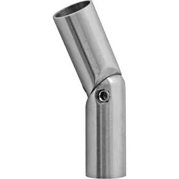 Hahn Steel Kloubové spoje (od -90° do + 90°) pro O12 mm, AISI 304, brus