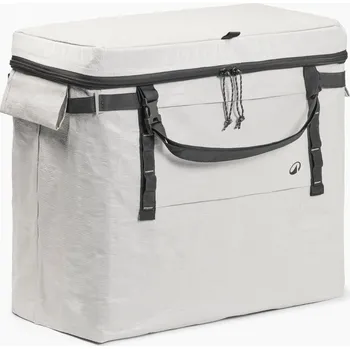 Odpadkový koš QUECHUA Kempingový koš na třídění odpadků nastavitelný 2 přihrádky od 30 do 50 l