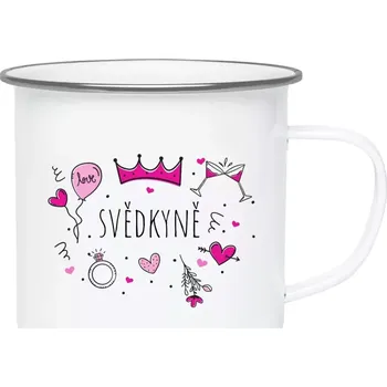 Plecháček Svědkyně - růžové ikonky