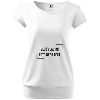 Těhotenské tričko Malfini City s vlastním potiskem