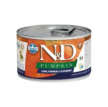 Krmivo pro psa N&D Dog Pumpkin Puppy Lamb & Blueberry Mini 140g