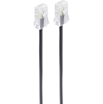 Shiverpeaks ISDN kabel [1x RJ45 zástrčka 8p4c - 1x RJ45 zástrčka 8p4c] 15 m černá