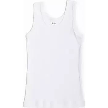 Chlapecké spodní prádlo Chlapecký nátělník Pleas 81021 bílá velikost 128