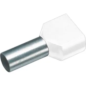 Cimco 18 2432 dutinka 0.75 mm² částečná izolace bílá 100 ks