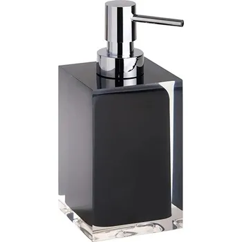 Dávkovač mýdla Ruční dávkovač mýdla na desku Bemeta 250 ml bezbarvý, černý