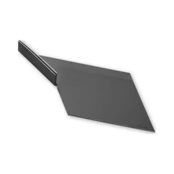 Stavební profil HASOFT Balkónová koncovka pro boční profil levá antracit<br/>