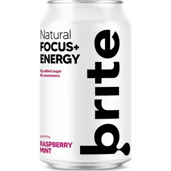 Rostlinné mléko Brite Nápoj energetický malina a máta 330 ml