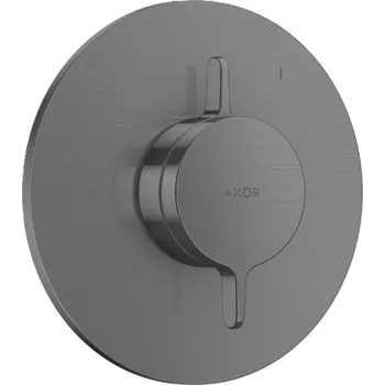 Vodovodní baterie Axor One - Sprchová baterie pod omítku, kartáčovaný černý chrom 48615340