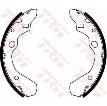 Brzdová čelist Sada brzdových čelistí TRW GS8290