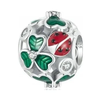 Přívěsek Přívěsky čtyřlístek sedmitečné, jetel , stříbro 925