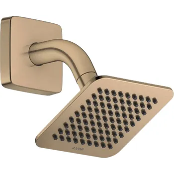 Sprchová hlavice Axor Citterio C - Hlavová sprcha 12x12 cm, EcoSmart, kartáčovaný bronz 28810140