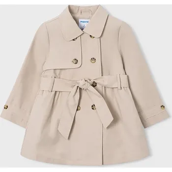 Dívčí kabát Dětský kabát Mayoral 3459.6C.Mini.PPY2 béžová 12X, vel. 104