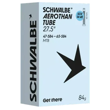 Sport Schwalbe Aerothan Tube SCV14AE 40 mm (Duše na kolo Schwalbe Aerothan Tube 27,5" SCV14AE 40 mm)
