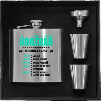 Placatka Placatka v krabičce Hodinová sazba - údržbář