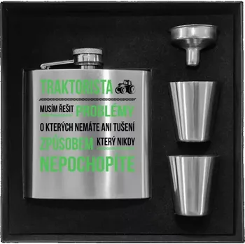 Placatka Placatka v krabičce Musím řešit problémy- traktorista