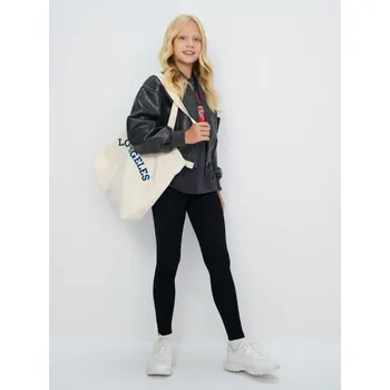 Dívčí kalhoty Sinsay - Legíny - černá - 035EU-99X - 035EU-99X-152