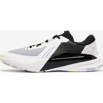 Pánská obuv DOMYOS Pánské boty na fitness a na trénink stabilní zpevňující Energy+ 44 BÍLÁ|ČERNÁ|ŽLUTÁ