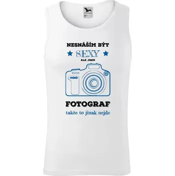 Pánské tílko Pánské tílko Nesnáším být sexy, ale jsem fotograf