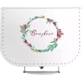 Školní kufřík Kufřík Barevný věnec s příjmením