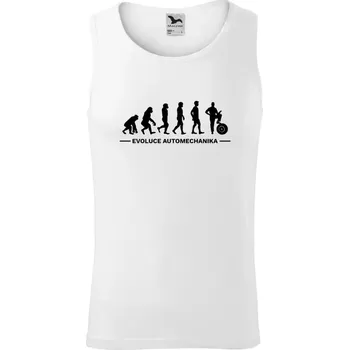 Pánské tílko Pánské tílko Evoluce - automechanik